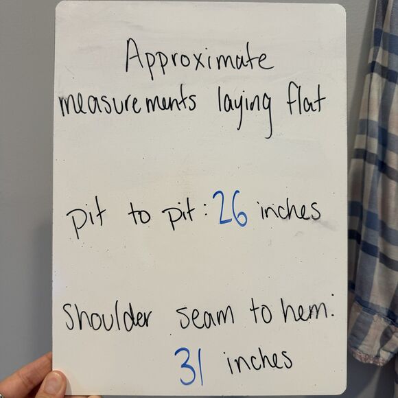 Johnny Was Top Button Up Floral Embroidered Boho Plaid Shirt Women sz Large - Picture 11 of 11